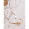 Basic Style Jewelry Natural Freshwater Pearl Pendant Necklace Stainless Steel Chic Jewelry Gift - Image 2