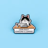 Cute Cat Enamel Pins " "Brooches Metal Lapel Pin Badge Backpack Accessories Jewelry Friend Gifts - Image 26