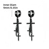 Rock Punk Stainless Steel Black Dangle Pendant Punk Minimalist Hanging Woman's Drop Earring for Man Piercing Ear Jewelry - Image 13