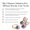 Jewelry Cleaning Liquid, Restore Luster, Remove/Oil, Safe for Gold Silver Platinum Diamonds, Rings/Necklaces/Earrings - Image 3