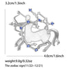 Rhinestone Twelve Constellation Brooches for Women Unisex Astrolabe Star Pins Friend Birthday Gifts Accessories - Image 21