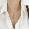 Silver Gold Letters A Z Initial Necklace Zirconia Letter Pendant Long Chain Say My Name Jewelry - Image 5