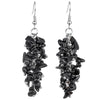 Bohemian Women Crystal Irregular Crushed Stone Grape Shape Tassel Hook Dangle Earrings Wedding Party Charm Jewelry - Image 7
