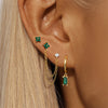 3PCS Stainless Steel 12 Constellation Birthstone Earrings Set for Woman Cartilage Piercing Earrings Jewelry - Image 4