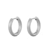 Stainless Steel Hoop Earrings For Women Men Heart Star Oval Rectangle Round Triangle Gold Color Punk Hip Hop Jewelry - Image 8