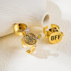 2Pcs Upgraded Bff Rings Magnetic Buckle and Bettler Rotating Bearings Anime Rings for Friends Cartoon Aesthetic Jewelry - Image 1