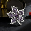 Colored Zircon Maple Leaf Shell Brooches Atmospheric Elegance Freshwater Pearl Leaf Pin Woman's Broche Accessories - Image 15