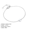 Stainless Steel Bracelets for Women Adjustable Chain Charm Bracelets Women Minimalist Round Bracelet Jewellery - Image 12