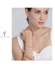 White Green Cubic Zirconia Stainless Steel Necklace Bracelet Elegant Charm Jewelry Sets Women - Image 12