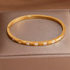 Crystal Star Stainless Steel Bangles for Women Jewelry Bracelets Party Accessories - Image 8