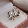 Ball-Detail Stud Earrings with Multiple Color and Finish Options - Image 16