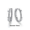 Heart and Hoop Earrings with Cubic Zirconia in Many Styles - Image 7