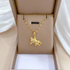 Over 30 Styles Bear Necklace Titanium Steel Zircon Micro Inlaid Copper Pendant Collarbone Chain Souvenir Gift - Image 18