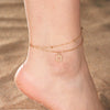Stainless Steel Anklets for Women Sun Flower Leaves Moon Star Foot Bracelet Jewelry Summer Beach Accessories - Image 15