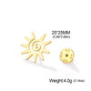 Stainless Steel Gold Color Women Brooch Crown Bee Butterfly Sun Snowflake Musical Note Badge Lapel Pin Accessories - Image 11