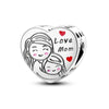 Charms Beads Silver Tree of Life Peach Heart Sweet Love Charms Fit Pendants Bracelets Necklaces Women Jewelry Gift - Image 52