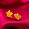 Aniid Flower Earrings Gold Color Stud Earrings for Women Nigerian Earrings Party Wedding Jewelry Gift - Image 8
