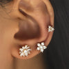 Bohemian Gold Color No Piercing Crystal Rhinestone Leaves Ear Cuff Earrings for Women Wedding Jewelry - Image 8