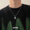 Hip Hop Zircon Star Double Layer Necklace For Men Women Charm Titanium Steel Pendant Chain Unisex Jewelry - Image 17