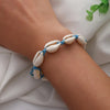 Charm Natural Shell Woven Rope Bracelet for Women Men Couple Boho Jewelry Handmade Briaded Adjustable String Party Wrist Gift - Image 2