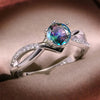 6 Claws Zirconia Stone Rings for Women Silver Color Proposal Band Accessories Bridal Jewelry - Image 5