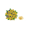 Cartoon Flower Enamel Pin Lapel Brooch Rose Star Flare Violet Peach Blossom Peony Lotus Rose Osmanthus Badge Jewelry Friend Gift - Image 34