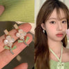 Chinese Style Lily Bell Orchid Pearl Clip Earrings Temperament White Tulip Shell Petal Flower Clip Earrings Without Piercing - Image 15