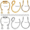 3/24pcs 316L Stainless Steel Fake Magnetic Septum Nose Hoop Ring,Horseshoe Clip On Nose Ring No-Pierced Septum Ring - Image 3