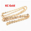 5pcs/lot 4 3mm Diameter 50 cm 70cm Length 8 Colors Plated Handmade Flattened Chain Necklace Connector For Charms Base and Tray - Image 7