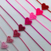 Braided Heart Rope Bracelet Adjustable in Many Colors - Image 5