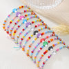 12 piece ocean series starfish butterfly woven stretch bracelet set - Image 6