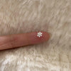 Personality Zircon Snowflake Little Piercing Stud Earrings for Women Jewelry Accessories Christmas Gift - Image 3