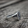 Nautical Biker CZ North Star Compass Signet Ring For Men Hip Hop Punk Cross Stainless Steel Vintage Party Jewelry - Image 3