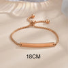 Personalized Bracelet For Men Women Stainless Steel Multi Styles Blank Nameplate Heart Bracelet Party Jewelry Gift - Image 16
