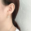 Cute Snowflower Christmas Earring Pave Cubic Zirconia Hoop Earrings for Women Christmas Jewelry - Image 6
