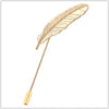 Simple Ginkgo Leaf Brooches for Women Accessories Suit Decoration Plant Brooch Men Badge Long Lapel Pins Friendship Gift - Image 14