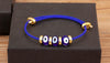 Adjustable Turkish Evil Eye Rope Bracelet in Multiple Colors - Image 27