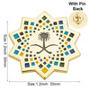 Saudi Arabia Flag Badge Flag Laple Pin Badges Flag Brooch - Image 26