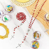 12 Pcs Catholic Rosaries Necklaces Wooden Beads Religious Rosary Gifts Holy Rosaries with Gift Boxes for Prayer Men Women - Image 3