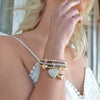 3Pcs Heart Bracelet Set For Women Crystal Owl Lock Key Music Sign Butterfly Elephant Charm Bangle Party Jewelry Gift - Image 4