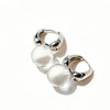 Resin Transparent Round Ball Pendant Earring Hooks Korean Jewelry For Girls Women's Versatile Accessory - Image 6