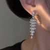 Geometric Dangle Drop Earrings for Women Wedding Party Jewelry Accessories Cubic Zirconia Bridal - Image 5