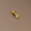 1PC 316L Stainless Steel Mini Zircon Cartilage Piercing Stud Earring For Women Girl Helix Tragus Body Jewelry Statement - Image 47