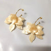 Red Acrylic Resin Flower Earrings For Women Jewelry Statement Earings - Image 16