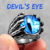 Devil Eye Men Ring 316L Stainless Steel Skull Rings Punk Rock Gothic Domineering Rider Creativity Jewelry Gift - Image 7