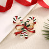 Crystal Christmas Rhinestone Brooches, Santa Reindeer Xmas Lapel Pins, Holiday Clothing Backpack Decor, Festive Jewelry Gifts - Image 23