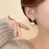 Pearl and Stone Drop Earrings in Gold-Tone or Silver-Tone - Image 13