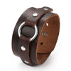 Leather Cuff Bracelet Punk Braided Bracelets Rock Leather Wristbands Mens Leather Bracelet Bangle Adjustable Wrap Bracelet Men - Image 16
