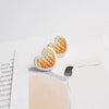 Sweet Knitted Texture Heart Studs 3D Braided Polymer Clay Earrings Cute Romantic Gradient Heart Jewelry Handmade Accessories - Image 7