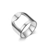 Titanium Stainless Steel Creative Bottle Opener Ring Jewelry For Unisex Punk Simple Party Bar Gift - Image 9